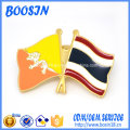 Broche / boutons de manchette / épinglette de broche de drapeau de pays fait sur commande en métal d&#39;usine